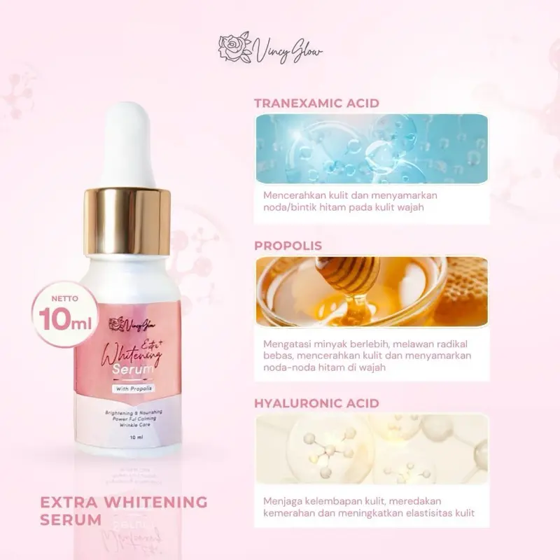 New Serum Flek super glowing Propolis Whitening Extra plus
