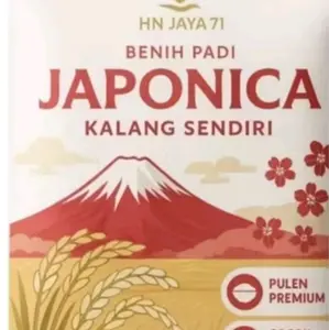 Benih bibit padi japonica kemasan 1 kg