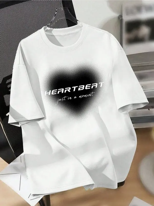 Kaos Oblong Pria Wanita Terbaru STAR STAY ABU I Lengan Pendek dengan DTF Print Kualitas Import 100% Cotton Combed 30s 2