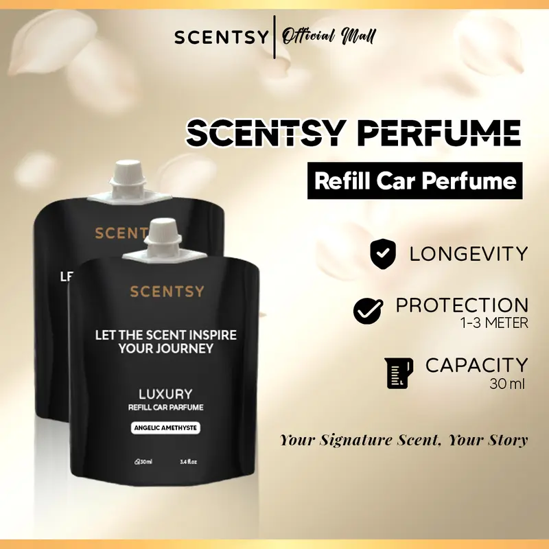 SCENTSY Refill Parfum Mobil 30 ml - Parfum Mobil Pengharum Anti Mual Pewangi Ruangan Kantor Toilet Kamar tidur Lemari 0