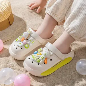 [TERLARIS]CLOSS Sandal Anak Laki-laki & Perempuan Bahan Empuk Ringan Dan Anti Slip Sendal Model Bergambar sendal slop rabbit