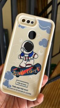 Product Review of Casing Hp OPPO A7 OPPO A5s OPPO A12 OPPO A12S A11k Case silikon anti drop astronot skateboard Casing ponsel HP imut kartun Softcase Kesing from J**u B**k 0
