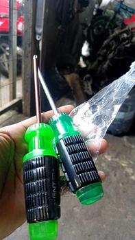 Product Review of Obeng SET Sekelas TEKIRO 6inchi gagang karet min( - ) Plus(+) 2PCS KUALITAS TERBAIK from ** A**r F**i 0