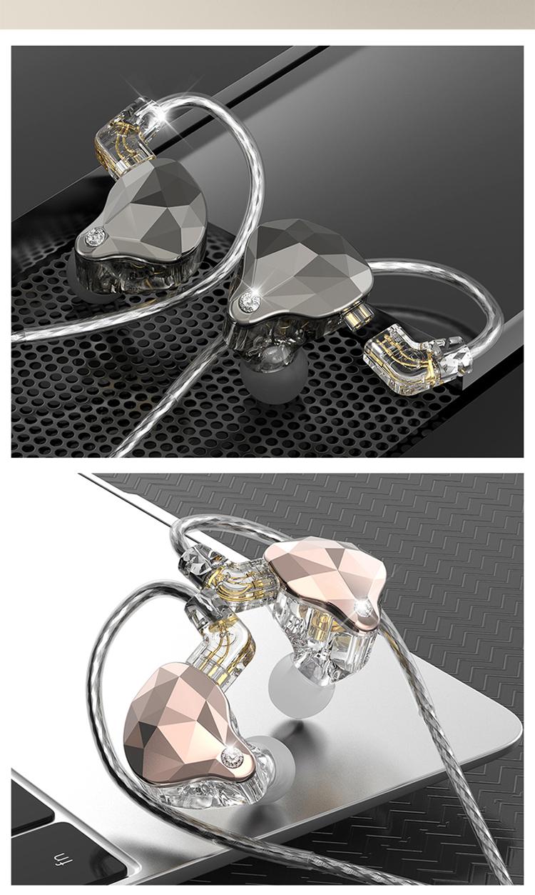 Bluewow Headphone In-Ear Dinamis X4 PRO Tafsirkan Kembali Estetika Dengan Potongan Geometris