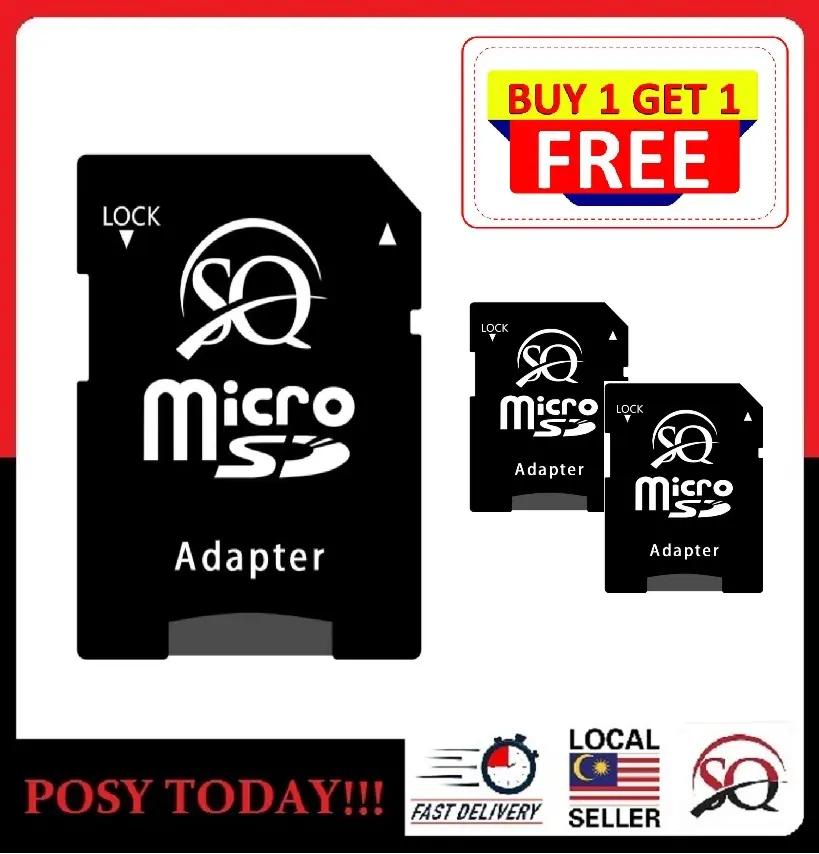 *BUY 1 FREE 1* Micro SD TF to SD Card Memory Card Adapter Converter