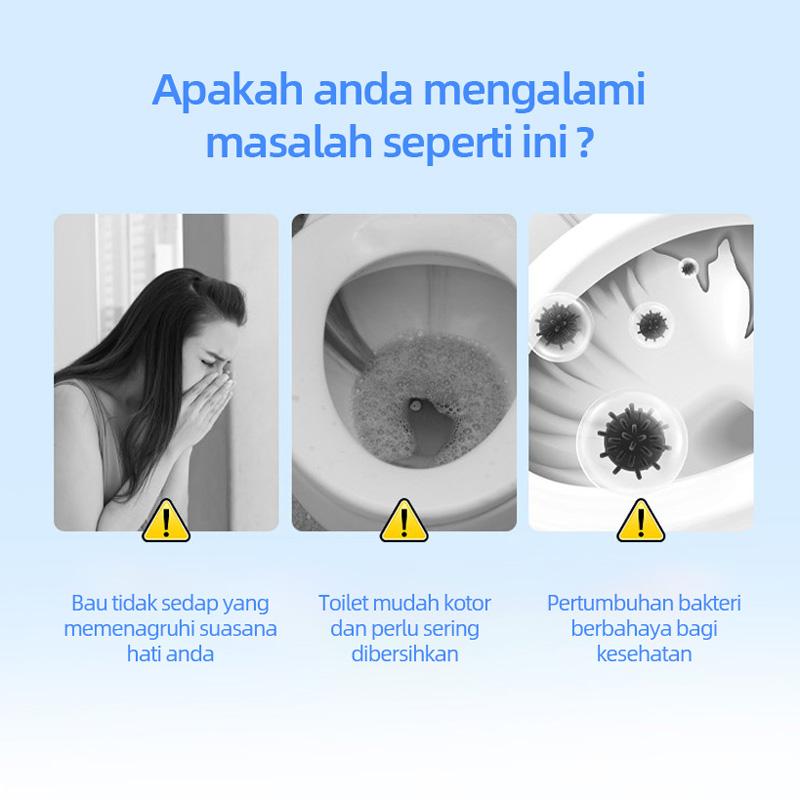 [KOL] Menjual dengan kerugian Zolele TC101 Tablet Biru Pembersih Kloset FRESH FLUSH Penyegar Dan Pewangi Wc Kloset