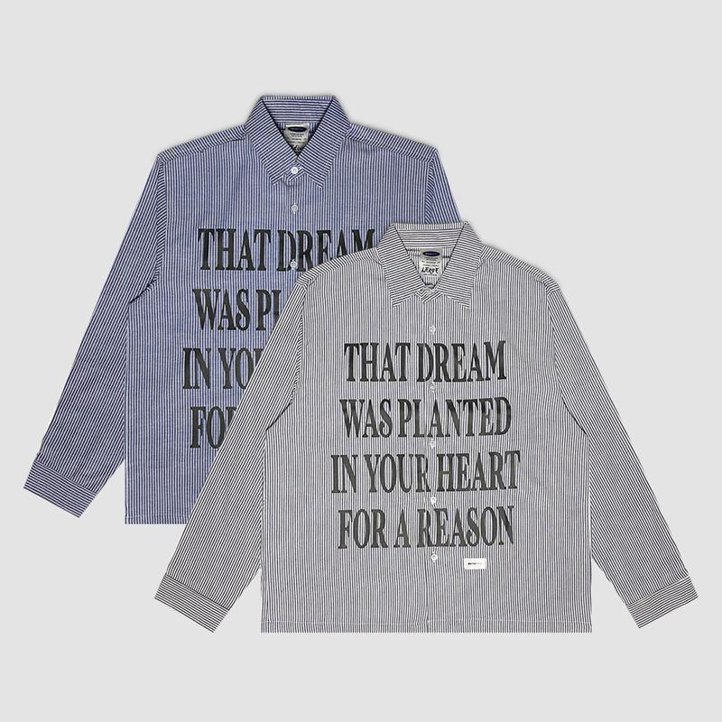 Kemeja Salur - Kemeja Stripe Tangan Panjang Cotton "THAT DREAMS" Reguler Fit seattlestate.asia 0