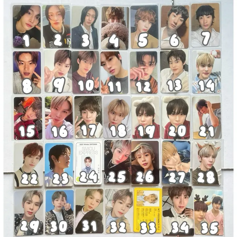 Photocard Riize Official - Wonbin Anton Seunghan Eunseok Sohee Shotaro Sungchan 0