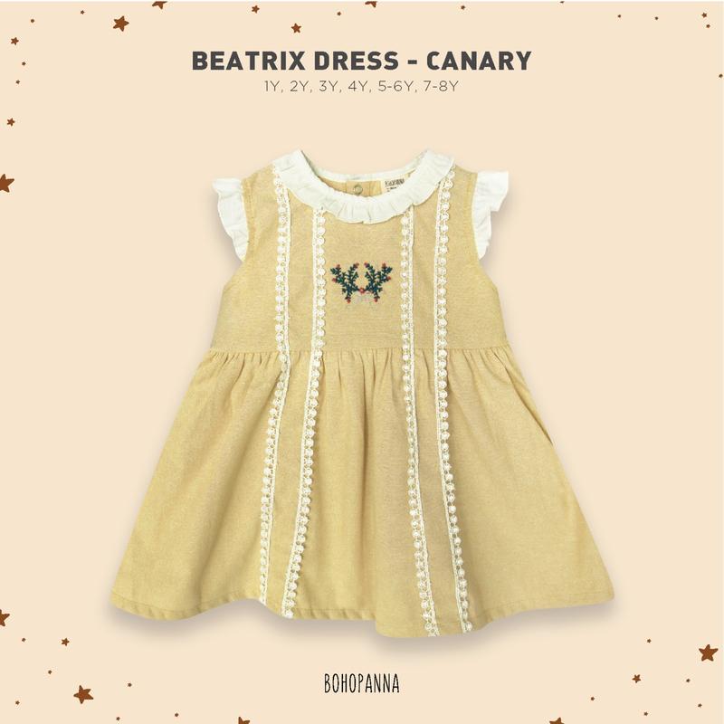 BOHOPANNA - BEATRIX DRESS - Dress Anak Perempuan 4