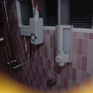 Paket Combo Hemat Dispenser Odol Dan Dispenser Sabun Cair Single Tempat Sikat Gigi Dan Dispenser Odol Paket Alat Perlengkapan Kamar Mandi