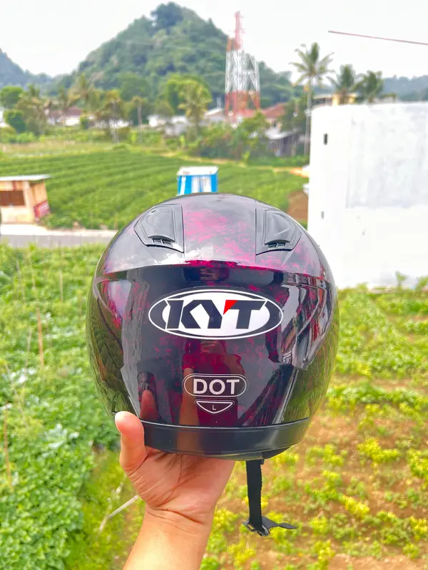 Helm Kyoto Model ABSTRAK | SNI | ORIGINAL SKS Kyoto 4