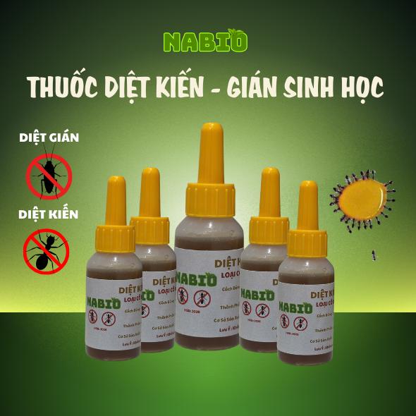 Mua 5 Tặng 1 Combo 6 Lọ Diệt Kiến Gián Sinh Học Thân Thiện Môi Trường
