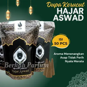 Dupa Kerucut Aroma Hajar Aswad Isi 50 pcs Aromaterapi Pengharum Ruangan Tahan Lama