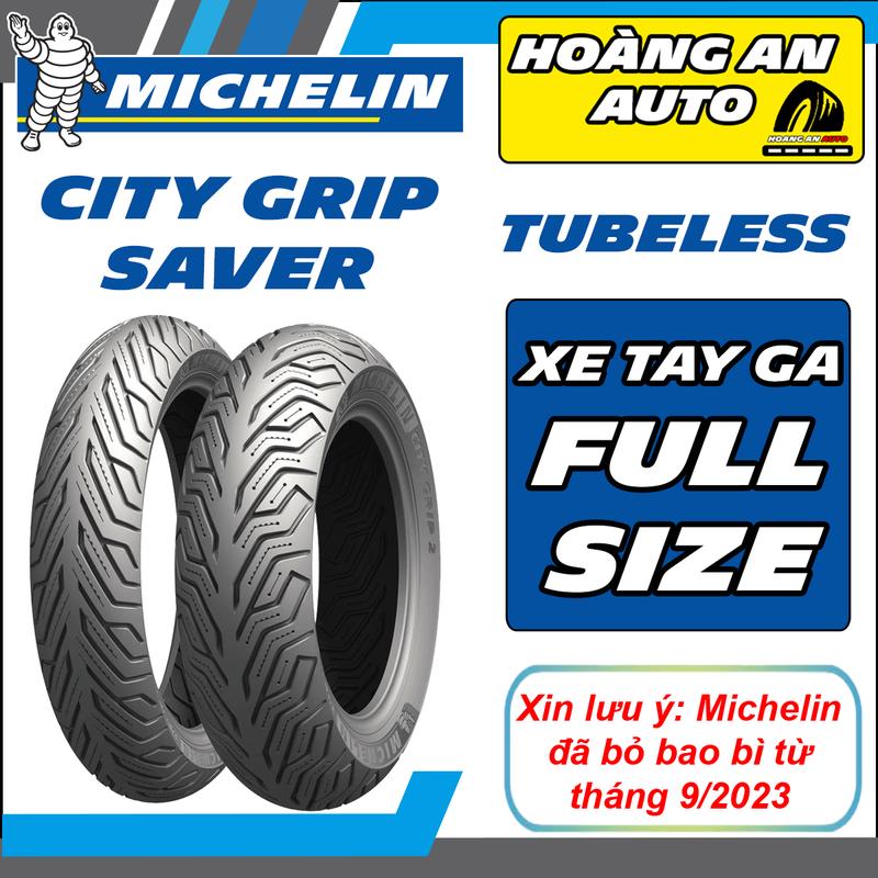   MICHELIN CITY GRIP SAVER ĐỦ SIZE CHO TAY GA  Vỏ lốp xe Michelin City Grip Saver cho Lead Grande Vespa Sprint GTS TNT 125 MSX 125... lốp  60 