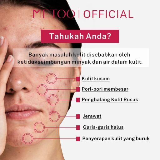 [BPOM COD] Original METOO probiotik water-oil balance essence cream / menguatkan skin barrier / menenangkan / mencerahkan terbaru