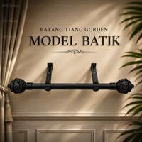 Gambar Tiang Batang Gorden Polos Minimalis Aesthetic Model Batik Ukuran 1 2 3 4 Meter Full Set - White Batik-Polos, 50cm SingleSet 1Mm dari Dewa Gorden Kab. Bandung 1 Tokopedia