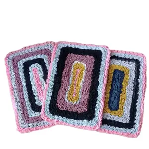 Keset Jahit Rintik isi 2pcs Ukuran 53x33 cm - Tebal, Rapat dan Rapi Lantai