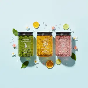 Pengharum Ruangan Butiran Tahan 60 Hari Scented Beats 260gr Pewangi Mobil dengan Minyak Esensial Tanaman Alami Aditif Pendukung Matriks Gel Air Air Selempang Yoyo Celengan Sandal Tisu Dispenser