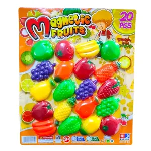 Mainan Hiasan Tempelan Kulkas Magnet Bentuk Buah