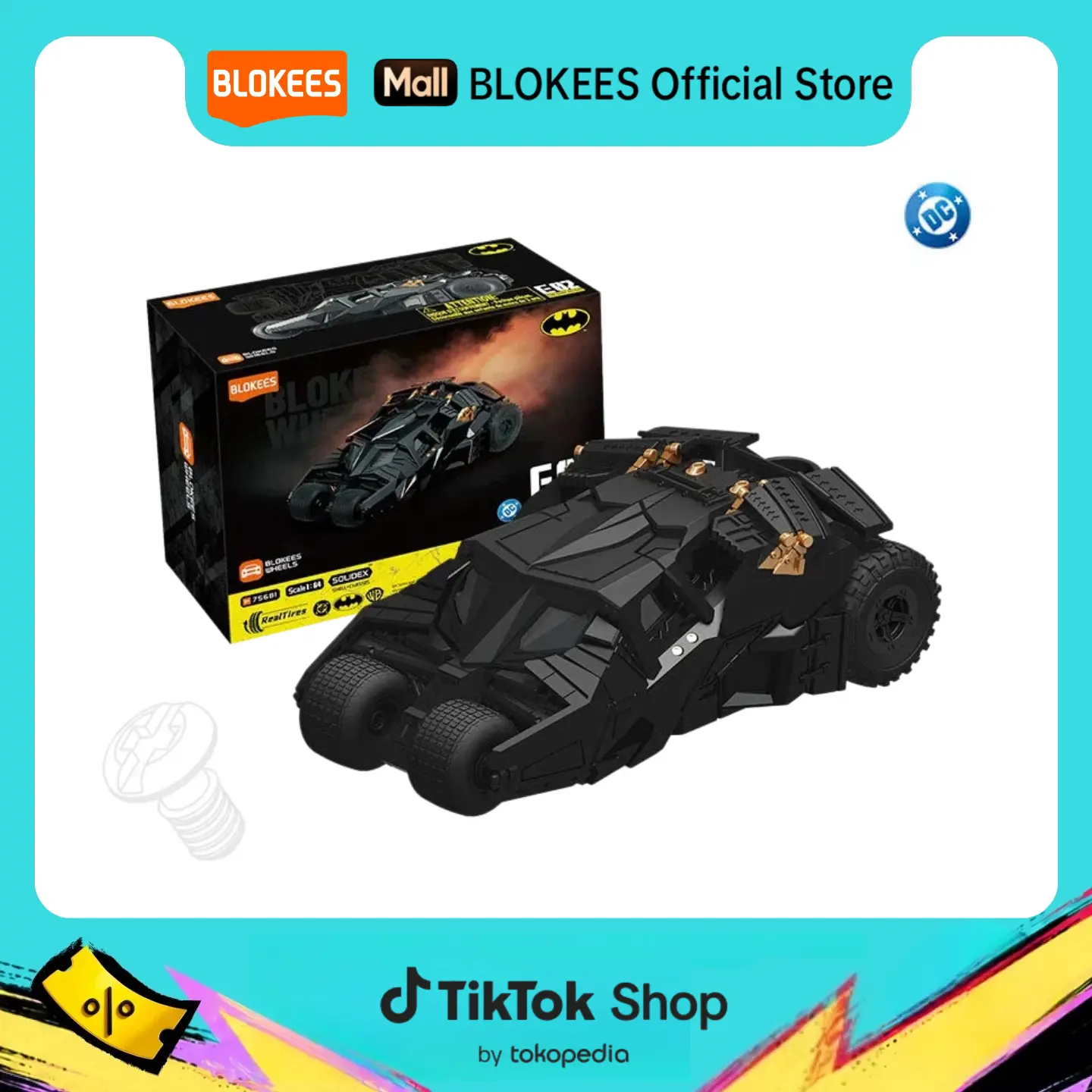 Blokees Wheels Batman E02 – The Dark Knight
