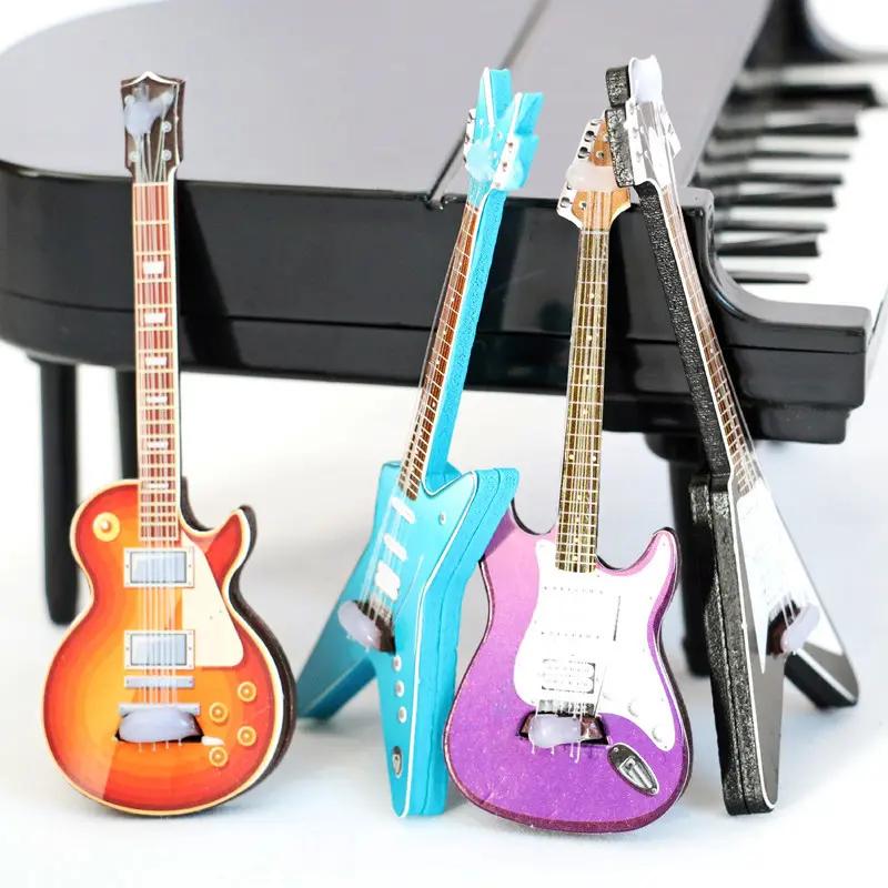 cây guitar nhà búp bê 1/12 vở nhạc kịch nhà búp bê đồ chơi con búp bê mô hình…