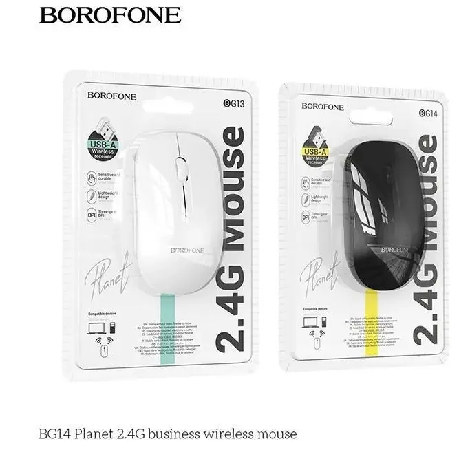 BG14 NEW Wireless Mouse Dual Mode Silent Portable Optical RGB Gaming BT 2.4G USB PC Laptop Computer Rechargeable