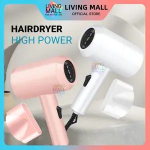 Hair Dryer Ion Negatif Lipat / Pengering Rambut Profesional Multifungsi