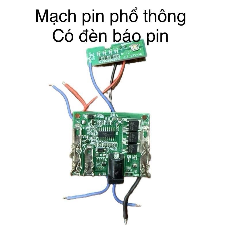  Mạch pin chân phổ thông M21 mạch pin 21v xả 60a phù hợp pin máy khoan máy vít máy bulong 
