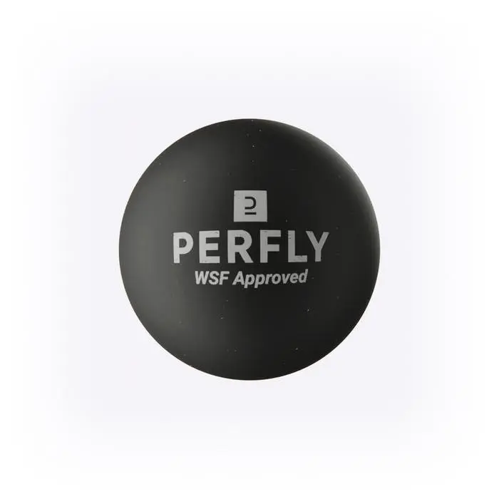 PERFLY Squash Ball Super Slow SB 990 - Twin-Pack - Double Yellow Dot 1