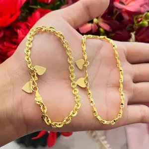 Gelang koin mesin motif cantik