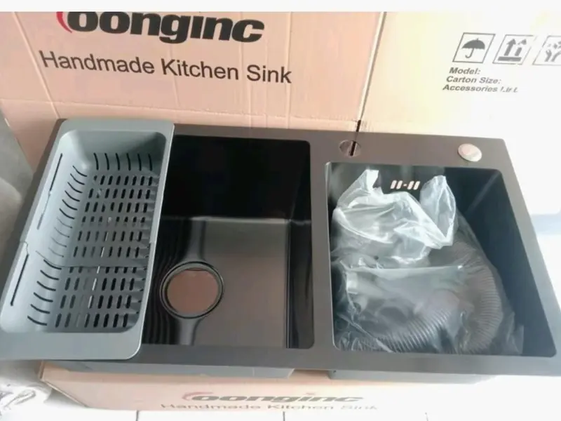 KITCHEN SINK 7540 BLACK  Bak Cuci Piring 3