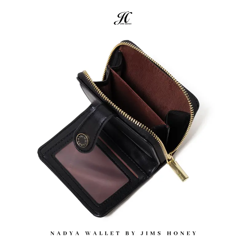 [ BEST DEAL, OWNER'S CHOICE!!! ] JIMS HONEY - Nadya Wallet (WITH DUSTBAG) - Dompet Kartu Wanita Kulit Uang women mini 5