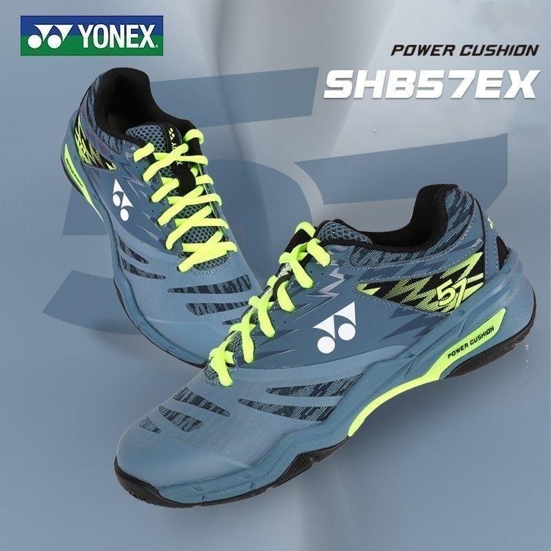 Yonex Professional Badminton Shoes SHB57EX Men Women Anti-slip Shock Absorption Lindan Sports Shoes 7