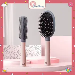 Sisir Rambut Wanita Anti Kusut Rontok Chusion Comb Hair Wet Brush Model Roll Oval Besar Sisir Pijat Salon
