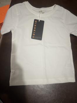 Product Review of Áo phông trơn cho bé Mkids nhiều màu chất thun cotton mát mịn thấm hút cho bé mặc nhà đi học đi chơi - Quần áo trẻ em from C**u M**h 0