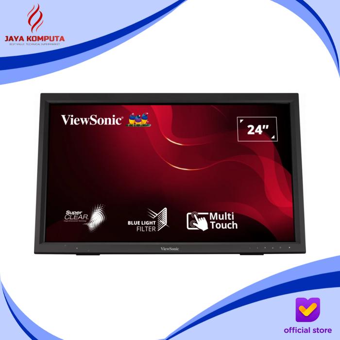 Gambar Monitor Touchscreen ViewSonic TD2423 24inch Intuitive 10-point VA FHD 75HZ dari Jaya Komputa Kota Administrasi Jakarta Pusat Tokopedia