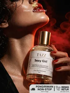 TNSMYSTIQUE TAZZ Parfum tnsmystique Sexy Girl super premium unisex edp 30ml tahan lama.Bersertifikat BPOM