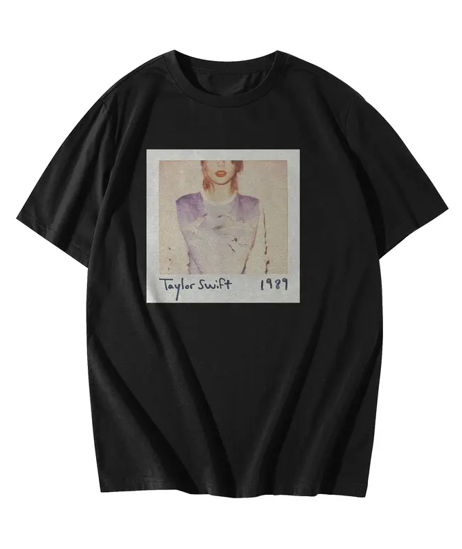 Baju Kaos Premium Taylor Swift 1989 Taylor Version DLX Ver Album Swiftie | T-Shirt Atasan Pria & Wanita Aesthetic Vintage Unisex 1
