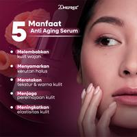 Gambar LIVE SALE Age Glow Layering Package  - Salmon DNA Mefree + Licorice Mefree (Anti Aging Serum + Brightening Serum) - Serum Perawatan Untuk Pencerah Memudarkan Kerutan Halus di Kulit Wajah - 2 Botol dari 20Mefree_NEW Kota Administrasi Jakarta Utara 5 Tokopedia