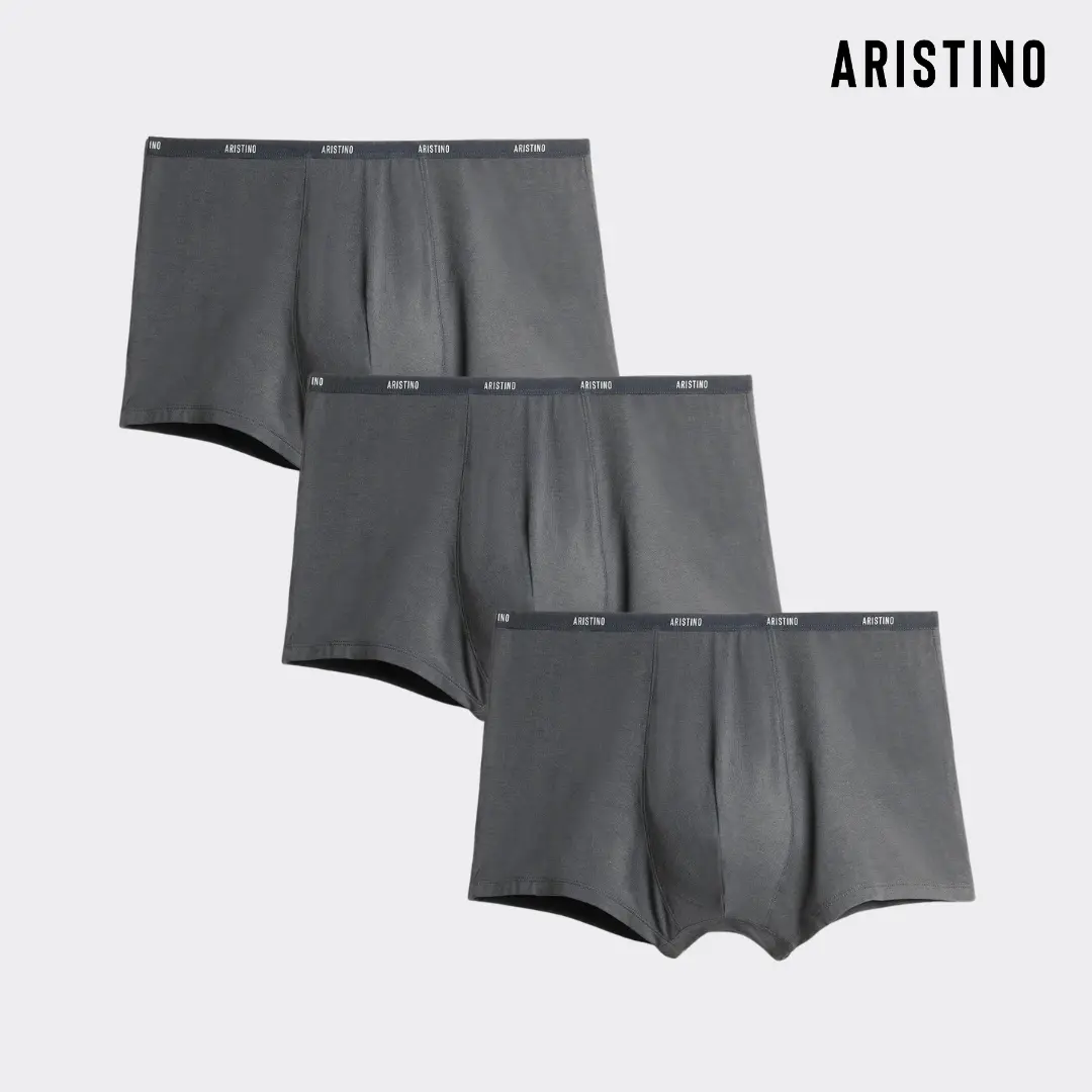 (Combo 3 quần) Aristino - Quần Boxer Nam chất liệu cao cấp thấm hút vượt trội, thoáng mát dễ chịu ABX1608
