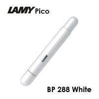 Gambar LAMY PICO WHITE 288 Ballpoint / Bolpen Pen Putih Berkilau Desain Inovatif Fleksibel Fungsional dengan Mekanisme "Push" Retract Unik Made in Germany dari Namiki Online Kota Semarang 2 Tokopedia