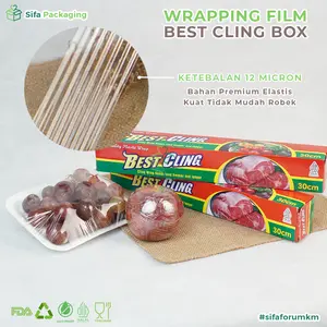 Wrapping FIlm Best Cling Plastik pembungkus makanan Plastik wrapping makanan Food wrapping Cling Wrap