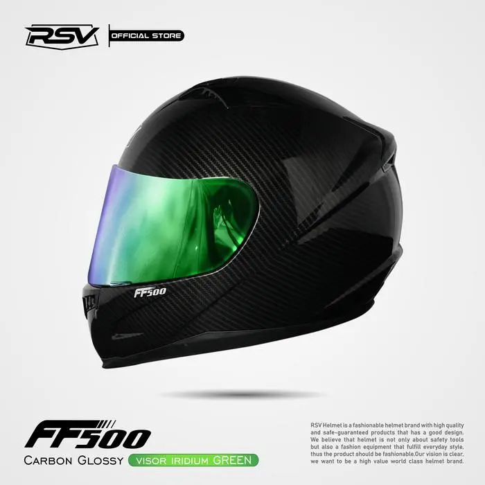 VISOR IRIDIUM GREEN