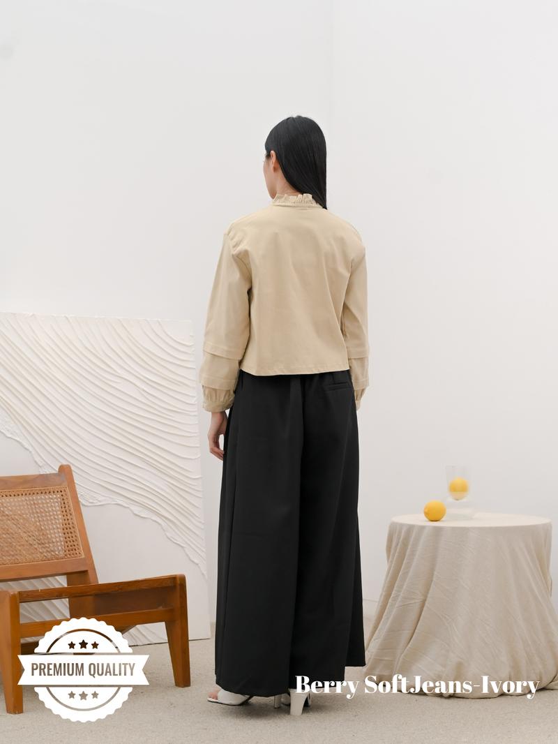 Product Introduction of Cammomile NEW BERRY outer corduray lengan polos 2307011 atasan wanita kekinian jaket wanita korean style 23