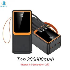 powerbank 200000mah power bank fast charging 66W power bank original asli power bank awet tahan lama 20W USB-C PD Fast Charger, US Plug, Fast Charging Adapter for iPhone/IPAD/AirPods