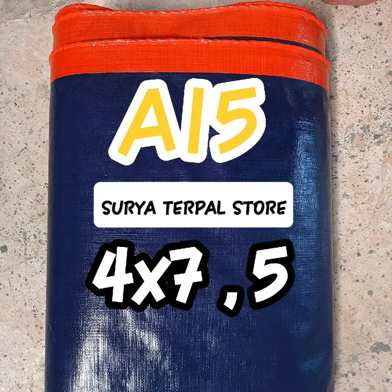 Terpal Truck 4x7,5 Type ketebalan A10, A12, A15, A20 Korea UV 1