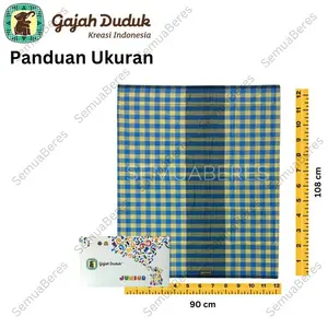 Sarung GAJAH DUDUK Anak SD SMP - Kain Tenun Anak Junior Laki Cowo Sholat Solat Santri