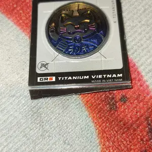 TITANIUM EMBLEM LOGO YAMAHA & LOGO KUCING ORIGINAL VIETNAM