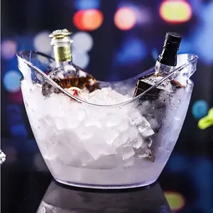 Tempat Ember Es Batu Wine Bucket Acrylic Bening