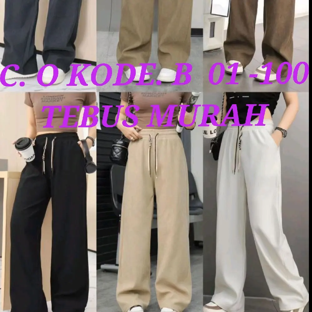Tebus Murah Bawahan Wanita  Rok Celana Kargo Non kargo Korduroy Premium Trendy kekinian